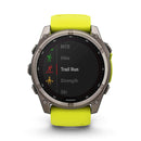 Fenix 8 51mm Sapphire Solar Bare Titanium