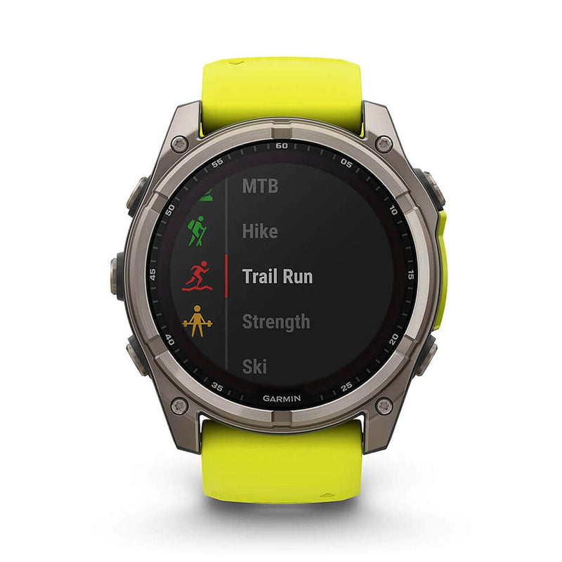 Fenix 8 51mm Sapphire Solar Bare Titanium