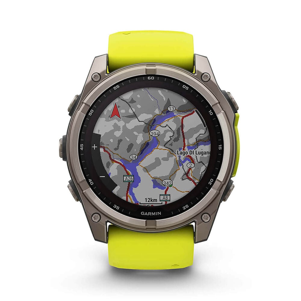 Fenix 8 51mm Sapphire Solar Bare Titanium - Redmond Electric