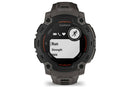 Instinct E 45mm Black with Charcoal Silicone Band