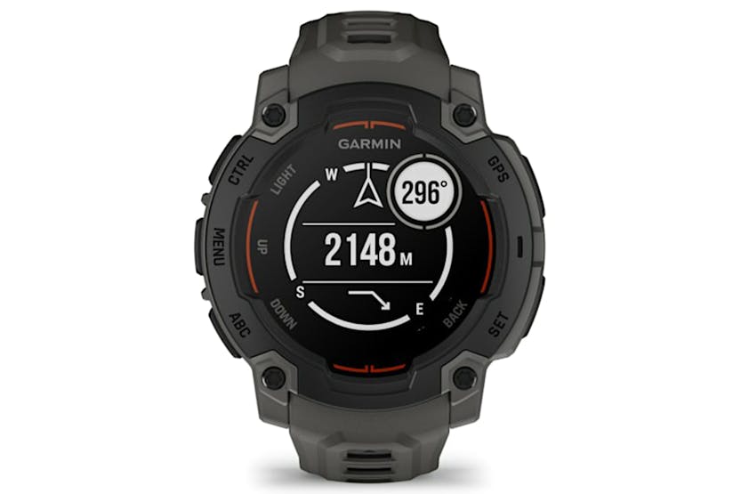 Instinct E 45mm Black with Charcoal Silicone Band - Redmond Electric