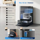 EcoVac DEEBOT X9 PRO OMNI Robot Vacuum & Mop | Dual-Powered Flagship Cleaner | Black - 270-DEX61-31EC Redmond Electric Gorey