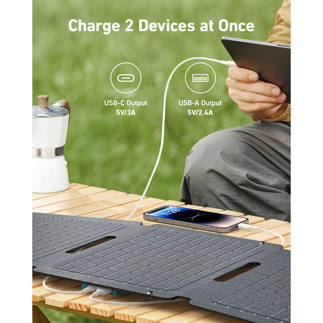 Solix PS30 Portable Solar Panel | 30W