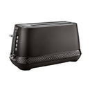 Diadema 4-Slice Long-Slot Toaster Onyx Black
