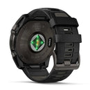 Fenix 8 51mm Sapphire Solar Carbon Gray Titanium/Black Black Sport Loop Band