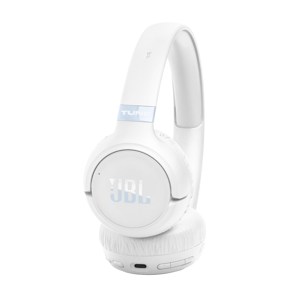 JBL Tune 680NC Wireless On-Ear Noise-Cancelling Headphones White product image