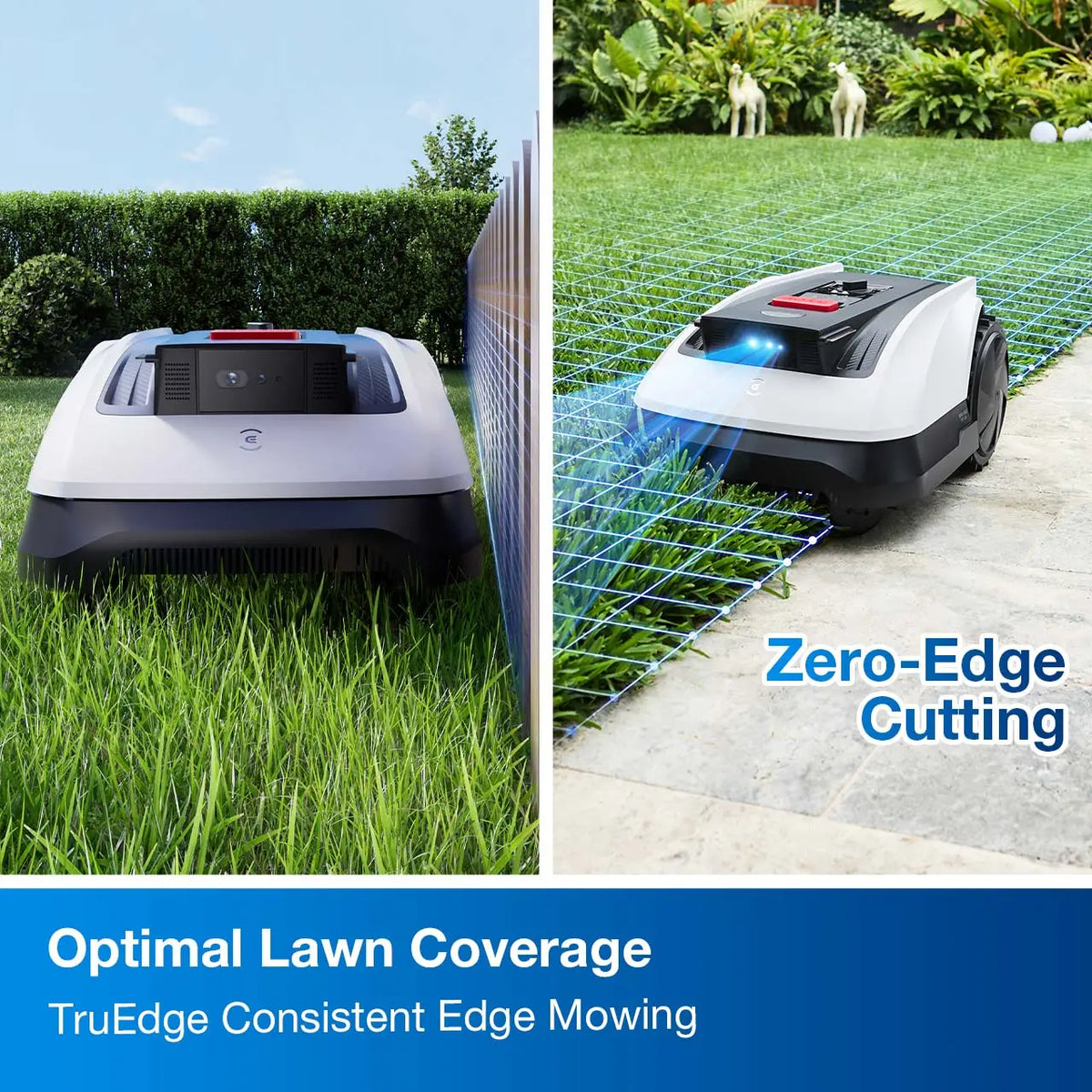 GOAT O800 RTK - Robotic Lawn Mower with Wire-Free RTK Navigation, up to 800m²