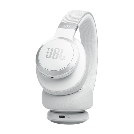Live 770NC Over-Ear Noise-Cancelling Headphones – White