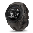 Instinct E 40mm Black with Charcoal Silicone Band