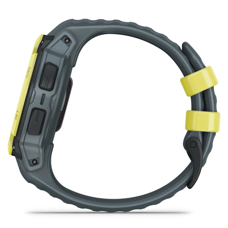 Instinct E 40mm Electric Lime with Twilight Silicone Band