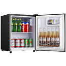 46L Tabletop Fridge with Lock Black