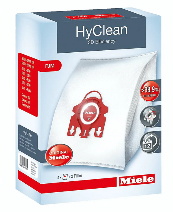 Miele FJM HyClean 3D Efficiency Vacuum Dust Bag Redmond Electric Gorey