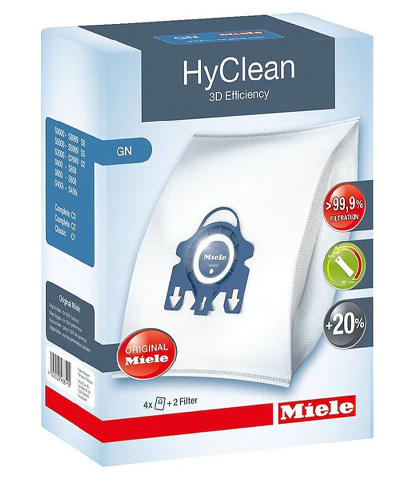 Miele GN HyClean 3D Efficiency Vacuum Dust Bags 09917730