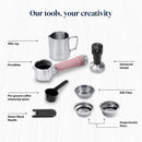 Dedica Duo Espresso Coffee Machine Pink