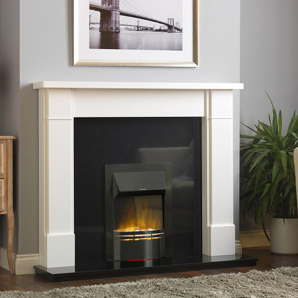 Dakota 2kW Optiflame Inset Electric Fire Black