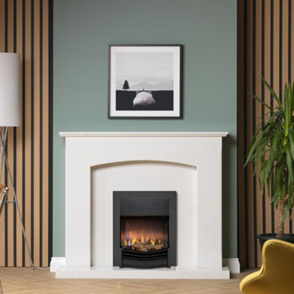 Dumfries 2kW Optiflame 3D Inset Electric Fire Black
