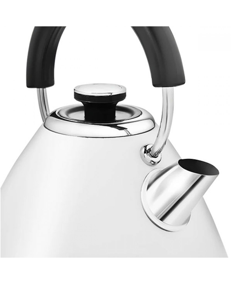 Morphy Richards 1.5L 3000W Venture Pyramid Kettle | White - 100134 Redmond Electric Gorey