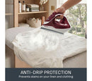 Express Steam 2600W Steam Iron White & Ruby Red