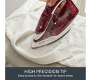 Express Steam 2600W Steam Iron White & Ruby Red