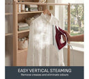 Express Steam 2600W Steam Iron White & Ruby Red