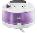 Braun CareStyle Compact Steam Generator 2400W Iron | White & Purple - IS2144VI