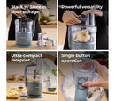 MultiPro Go 1.3L Food Processor Storm Blue