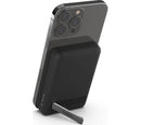 BoostCharge 10K Power Bank with Integrated USB-C Cable Black