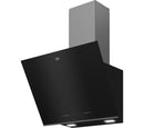 60cm Inclined Cooker Hood Black