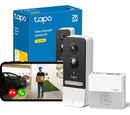 Tapo D230S1 2K 5 MP WiFi Video Doorbell with Chime | White