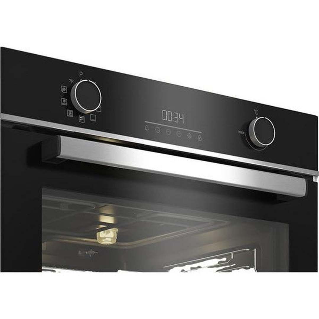 Beko 60cm Built-In AirFry Pyrolytic Single Oven BBIMA13301XMP