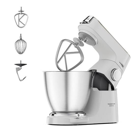 Kenwood Titanium Chef Baker XL Stand Mixer | White - KVL65.001WH Redmond Electric Gorey