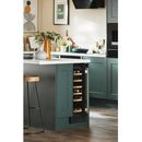 30cm 20 Bottle Freestanding Undercounter Wine Cooler – Black | CFWC304BL
