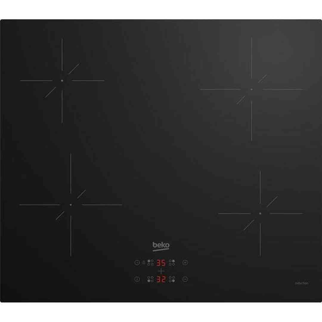 Beko 59 cm Electric Induction Hob - Black | HII64401QT Beko Hob Redmond Electric