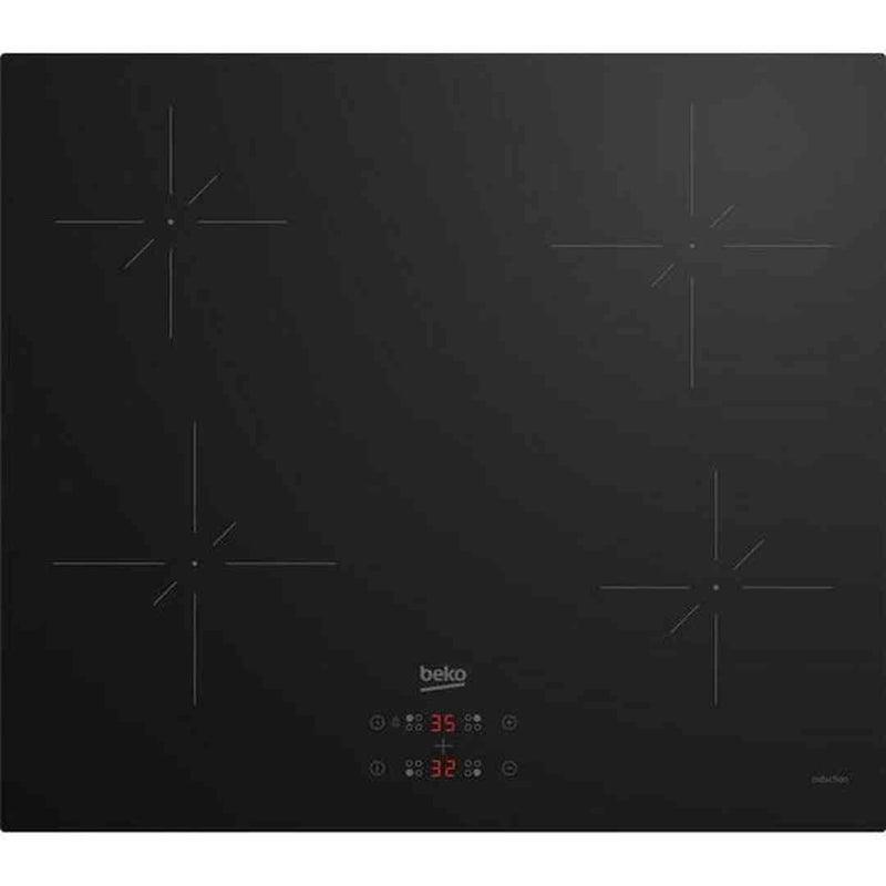 Beko 59 cm Electric Induction Hob - Black | HII64401QT Beko Hob Redmond Electric
