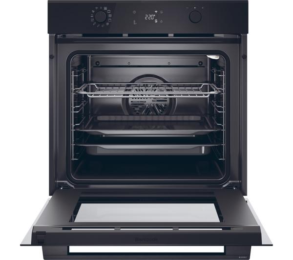 ID Series 2 78L Smart Built In Single Oven Black