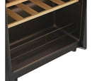 H-WINE 500 34 Bottle Wine Cooler – Black | HOWC034K