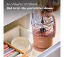 MultiPro Go 1.3L Food Processor Clay Red