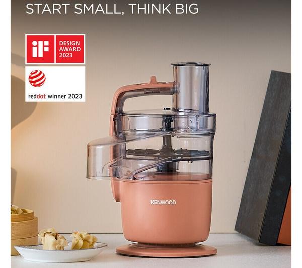 MultiPro Go 1.3L Food Processor Clay Red