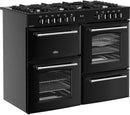 Belling 110cm 'Cookcenter' Dual Fuel Range Cooker | Black | 110DFTBLK - Redmond Electric Gorey