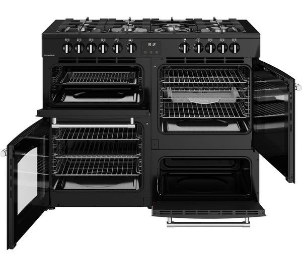 Belling 110cm 'Cookcenter' Dual Fuel Range Cooker | Black | 110DFTBLK - Redmond Electric Gorey