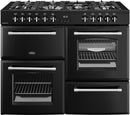 Belling 110cm 'Cookcenter' Dual Fuel Range Cooker | Black | 110DFTBLK - Redmond Electric Gorey