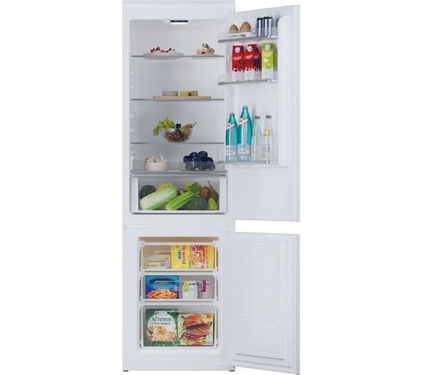 Fresco 250L Integrated 70 30 Fridge Freezer White