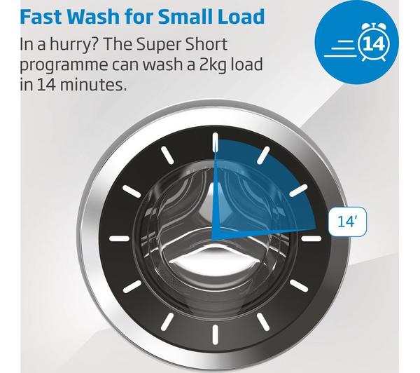 Beko 12kg 1400rpm Washing Machine with EnergySpin and IronFast | White - BM3WT1241IW Redmond Electric Gorey