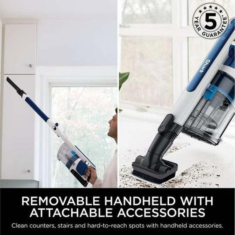 Shark PowerPro Cordless Stick Vacuum - Navy Metallic | IZ380UK Shark Vacuum Cleaner Redmond Electric
