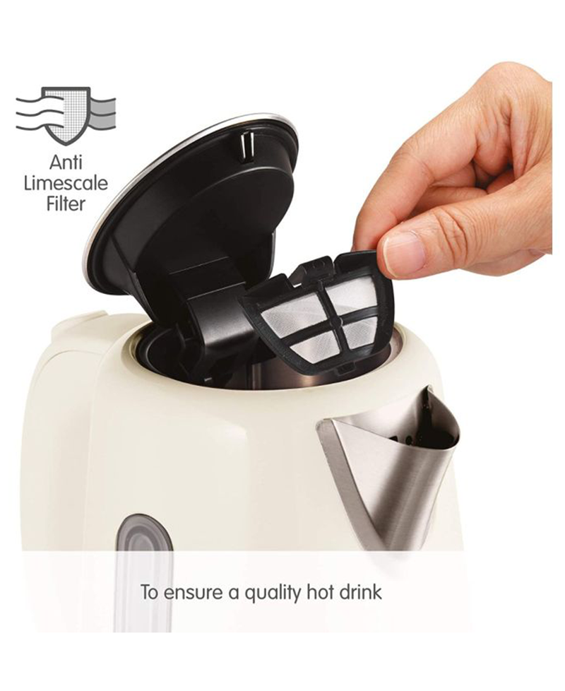 Morphy Richards 1.7L Equip Jug Kettle | Cream 102784 Redmond Electric Gorey