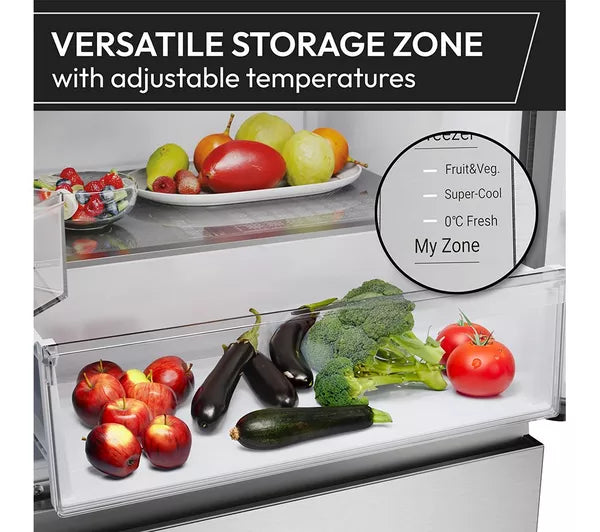 H-Fridge 700 Maxi French Door Fridge Freezer | 176cm (H) | Stainless Steel