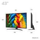 LG Nano81 43" 4K UHD NanoCell Smart TV | 43NANO81A6A.AEK LG TV Redmond Electric