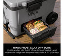 Ninja FrostVault 45QT/42L Wheeled Cooler with Dry Zone | Slate Grey - FB245UKGY