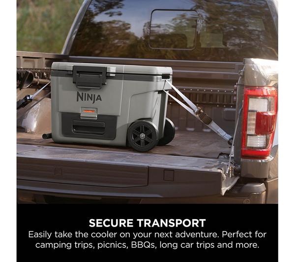 Ninja FrostVault 45QT/42L Wheeled Cooler with Dry Zone | Slate Grey - FB245UKGY