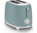 50's Style 2-Slice Toaster Matte Emerald Green